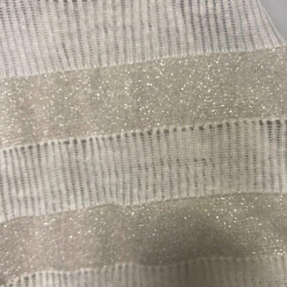 Express White and Tan Striped Tank Top - Picture 4 of 4